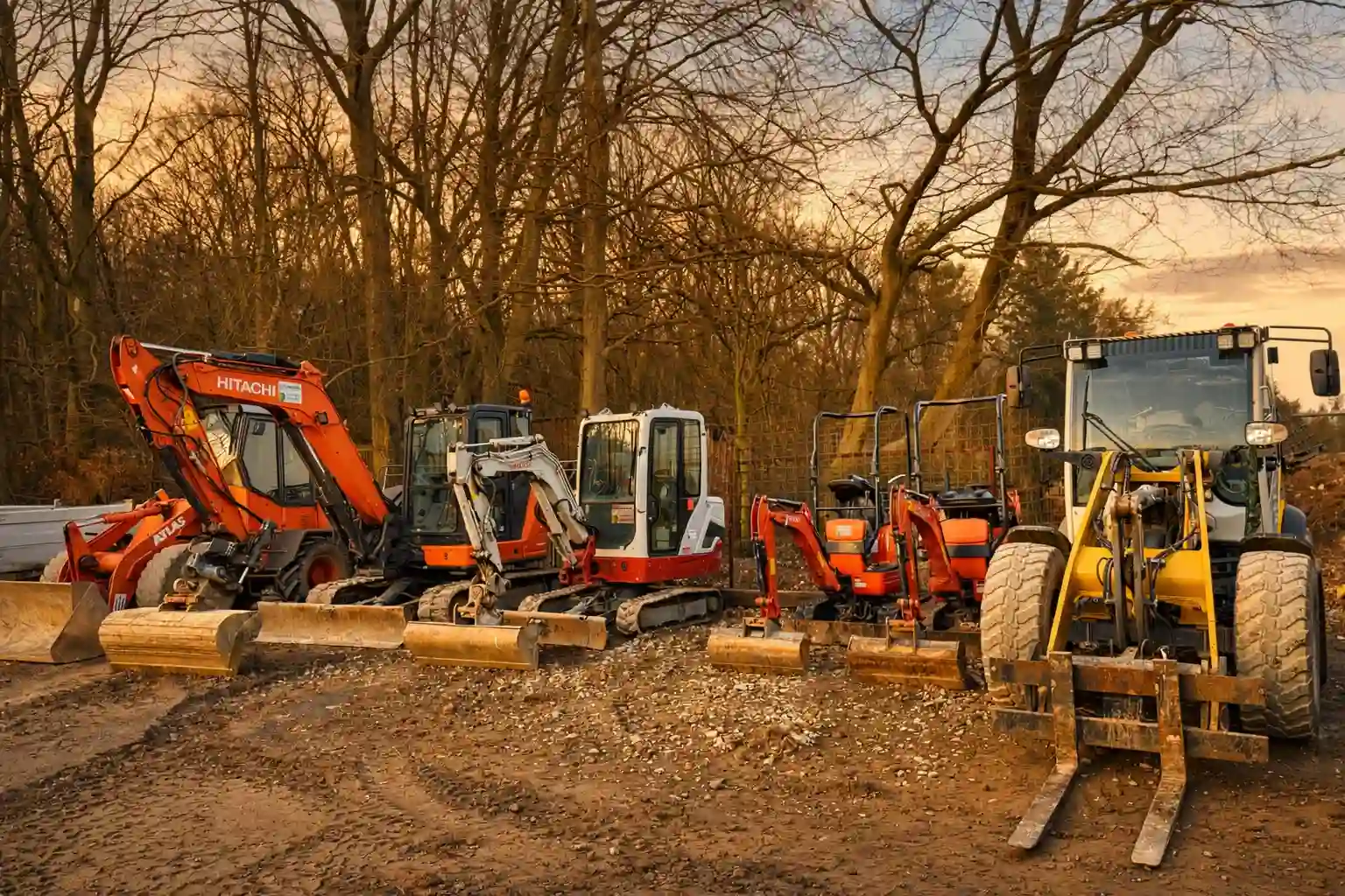 Maschinenpark von Wißmann